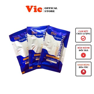 Dầu xả ủ tóc vicdxa06 dầu xả bio super treatment thái lan dưỡng tóc siêu mượt phục hồi tóc hư tổn khô xơ giảm gãy rụng