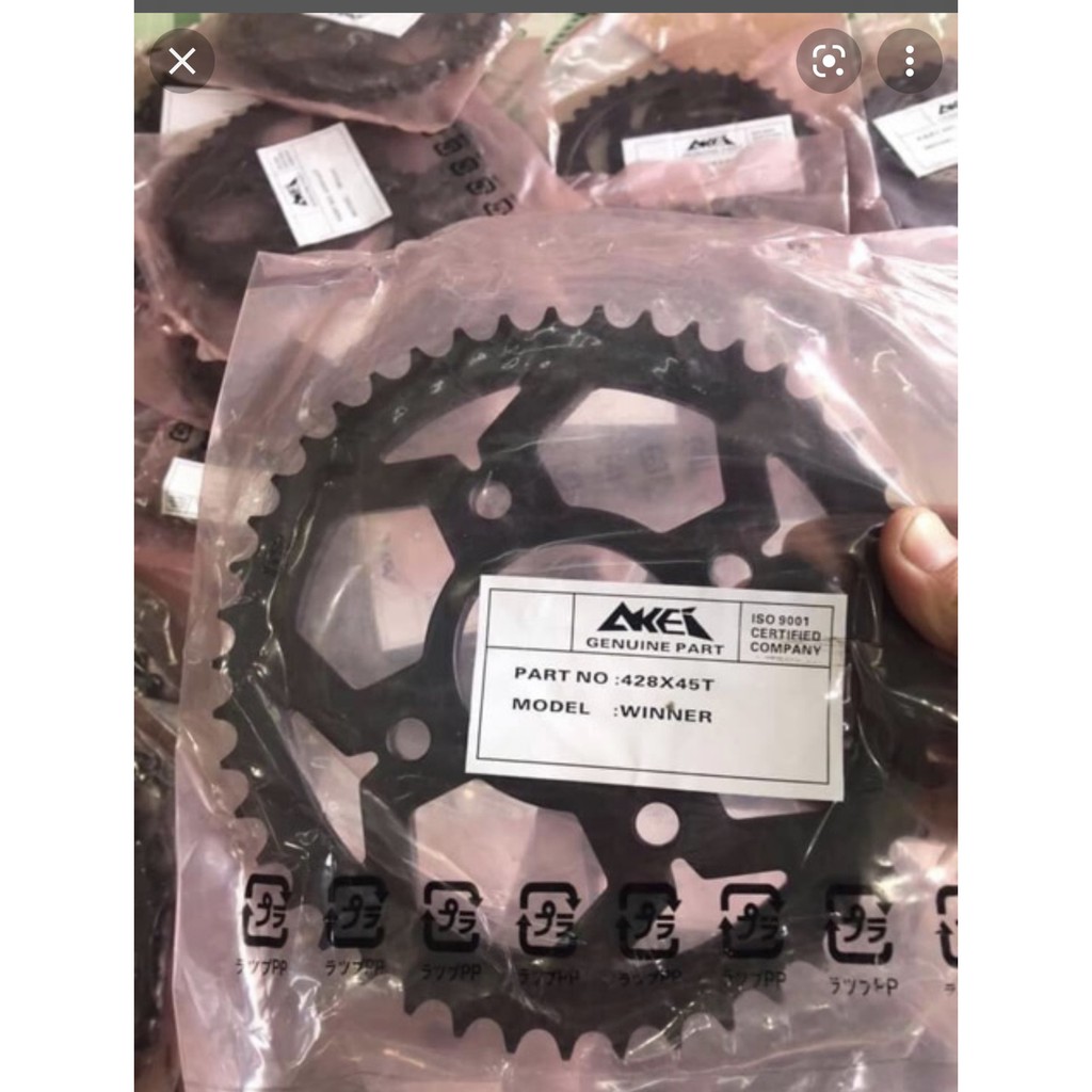 Nhông Dĩa AKEI Thép Siêu Cứng cho WINNER, SONIC