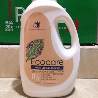 Nước Lau Sàn Hữu Cơ Tinh Dầu Quế Kháng Khuẩn, Khử Mùi Ecocare Chai lít - Tạp Hóa Hữu Cơ Cô Linh