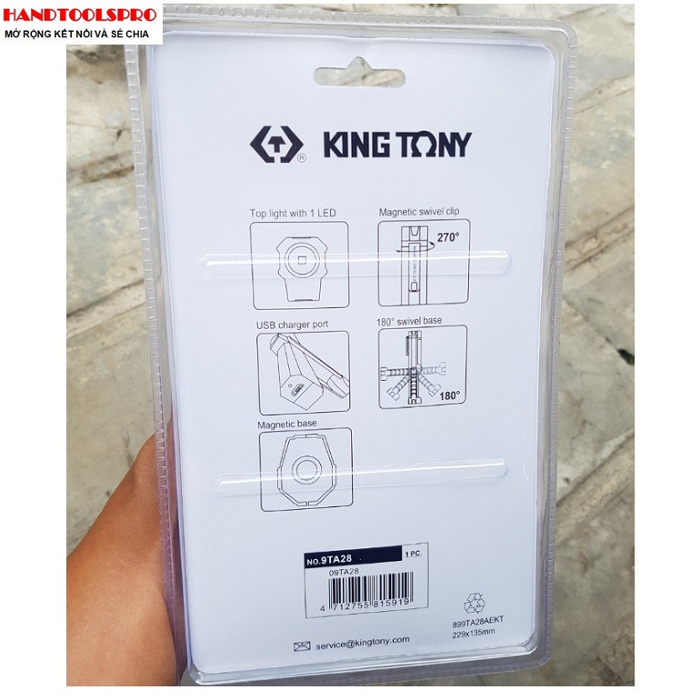 Đèn Led Sạc Kingtony 9TA28
