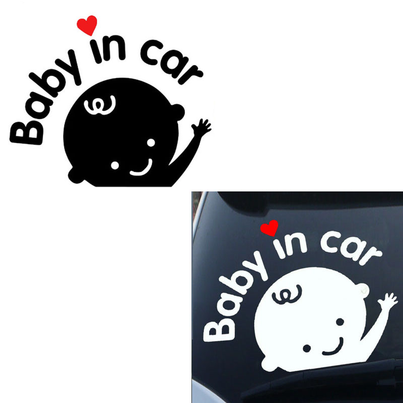 Decal Dán Xe Hơi Chữ Baby In Car