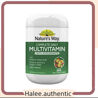 Viên uống đẹp da bổ sung vitamin tổng hợp từ rau củ và tảo biển nature's way