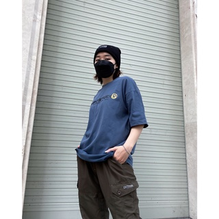 Áo Thun MBC Smiley Washed - Xám/Xanh/Tan