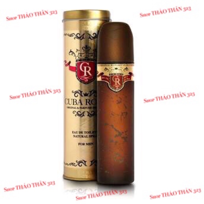 Sale Sập Sàn- Nước Hoa Cuba Gold Royal 100ml Made in France