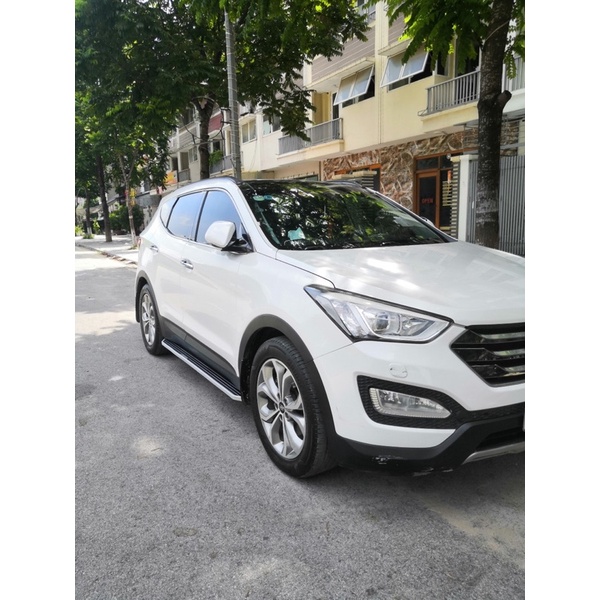 Bậc lên xuống, bệ bước chân cho Huyndai  Santafe 2013 - 2018