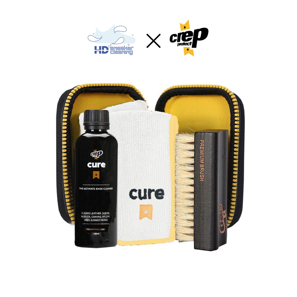 Bộ vệ sinh giày chuyên dụng Crep Protect Cure Kit 100ml - HD Sneaker Cleaning