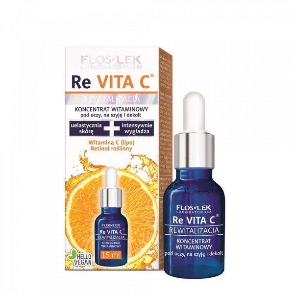 Tinh chất Floslek Re-Vita C Revitalization Vitamin Concentrate 30ml Dưỡng Sáng Và Trẻ hóa Da