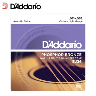💥Dây đàn D'Addario EJ26 💥CHÍNH HÃNG💥FREESHIP EXTRA💥 Dây Đàn Aucoustic - Music Haus