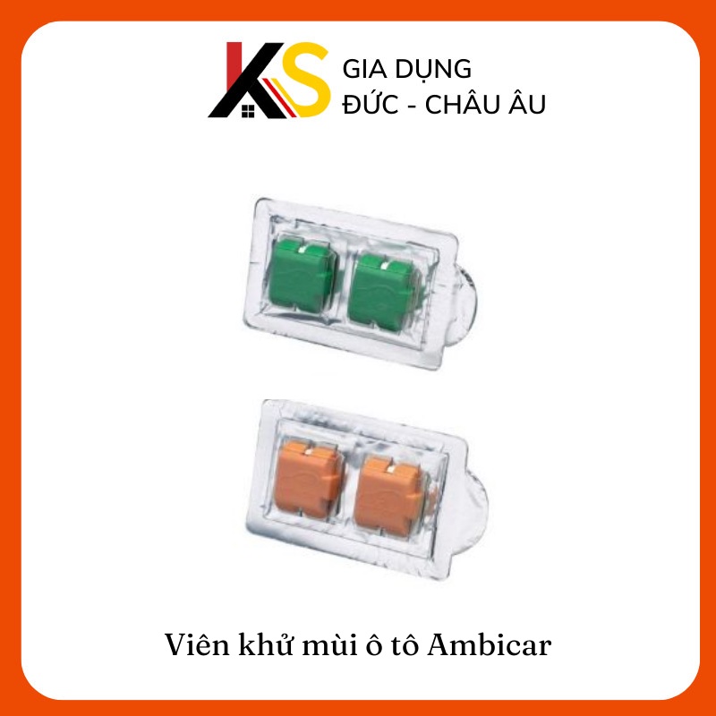 Viên khử mùi DP Ambicar (giao màu ngẫu nhiên)