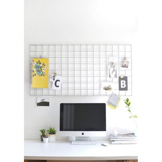 Khung lưới decor màu đen (50x100 cm) - Tặng kèm 10 kẹp gỗ xinh xắn.