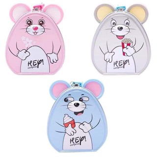 Combo 5 hộp hình thú săt kèm khóa mini tiết kiệm tiền cho bé