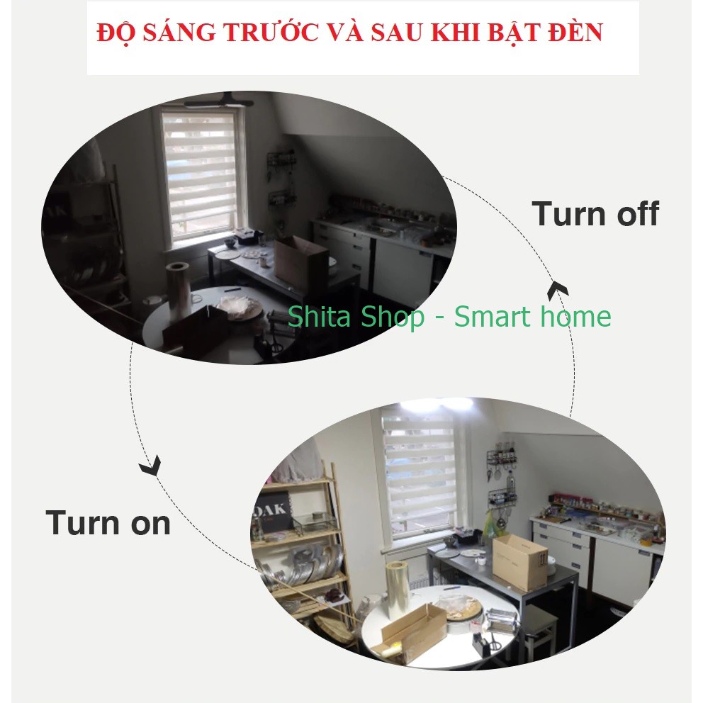 Đèn Led 3 cánh công suất 45W siêu sáng