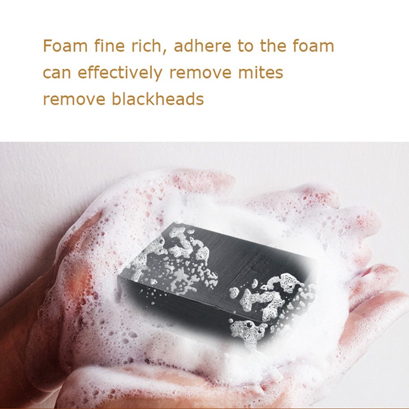 Xà Phòng Dưỡng Ẩm Thành Phần Hữu Cơ Tự Nhiên Màu Đen