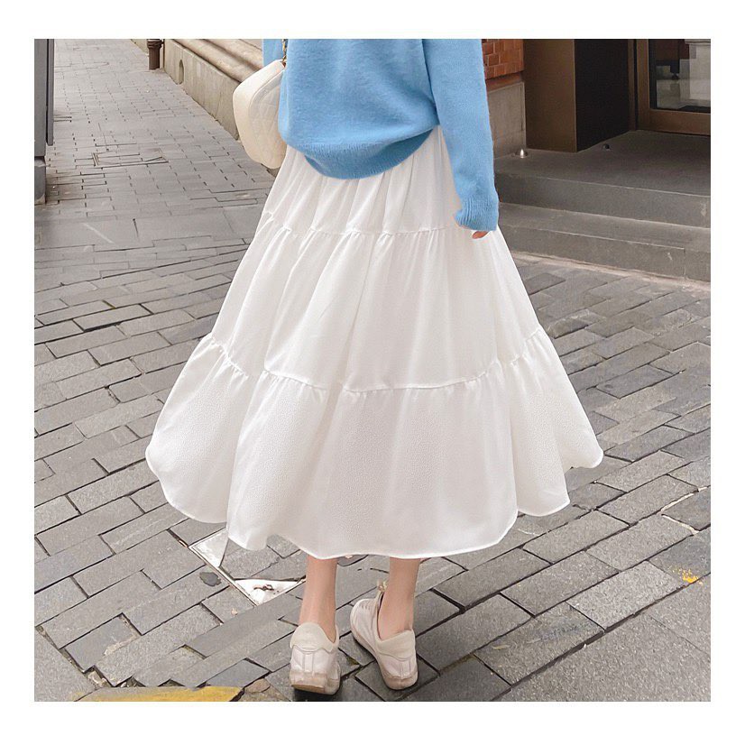 Chân váy voan ngắn 2 tầng, chân váy ngắn phong cách Ulzzang cama store | BigBuy360 - bigbuy360.vn