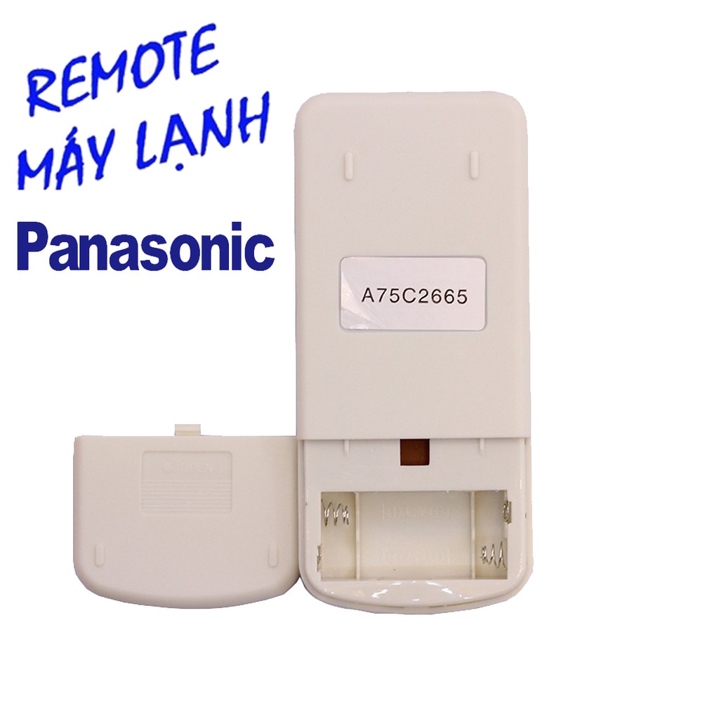 Remote Máy Lạnh, Điều Khiển Điều Hòa Panasonic Loại 10 Nút Nhấn