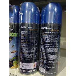HANVET xịt ruồi muỗi kiến gian hương chanh AEROSOL 400 ml