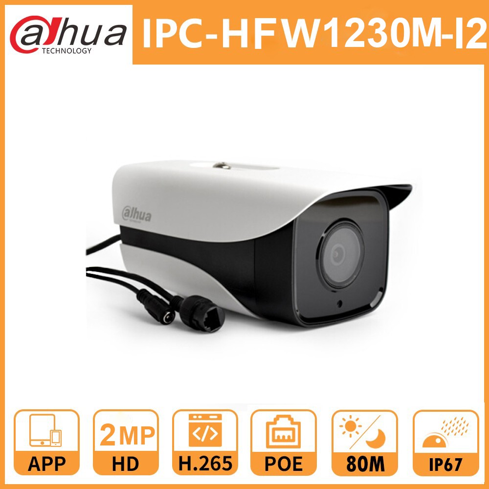  Camera Thân Dahua DH IPC-HFW1230M-I2(POE)