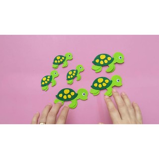 A7 - Khuôn Kim Loại Cắt Hình Chú Rùa 2 Size To Nhỏ