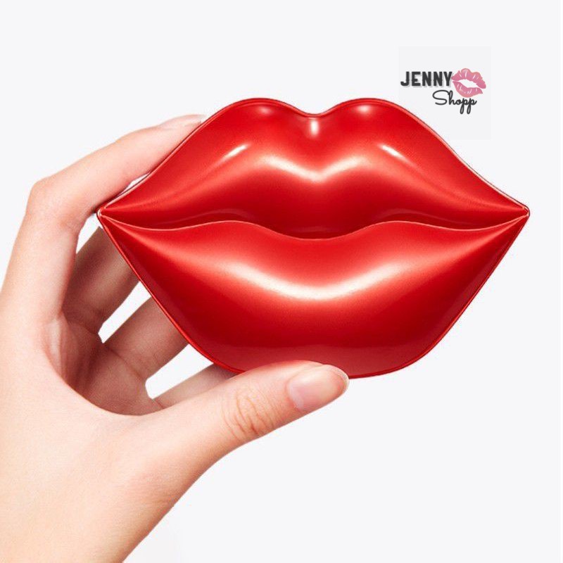 Mặt Nạ Môi Bioaqua Cherry Collagen Moisturizing Essence Lip Film Hộp 20 Miếng