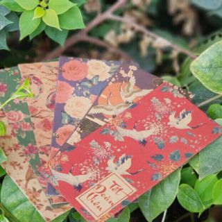 (Set 12 chiếc) Lì xì hoa văn Đại Việt