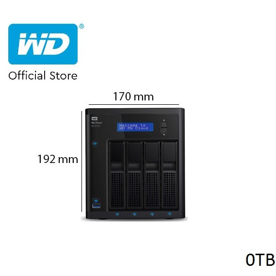 Ổ cứng Western Digital WD My Cloud EX4100 0TB.