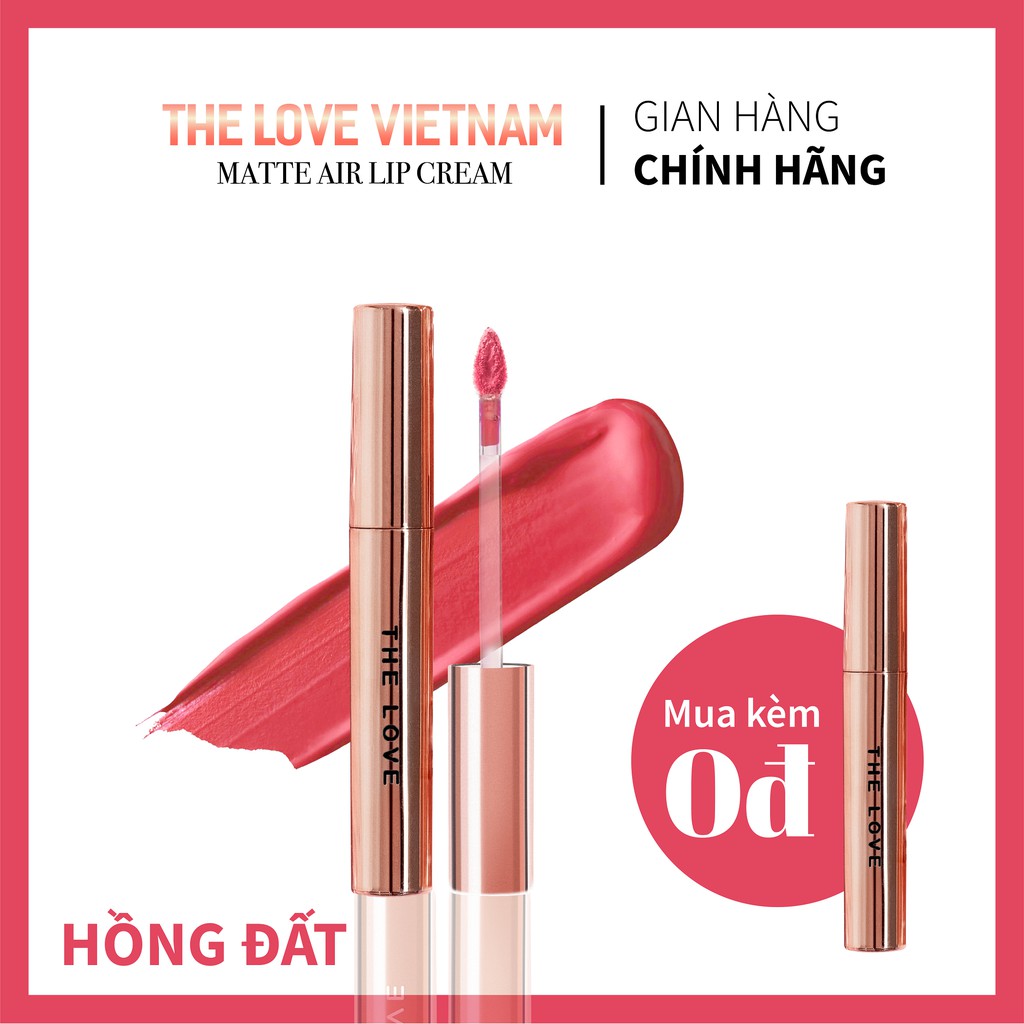 [Deal sốc] Son Không Chì THE LOVE Hồng Đất Bền Màu  Chính Hãng 4ml | BigBuy360 - bigbuy360.vn