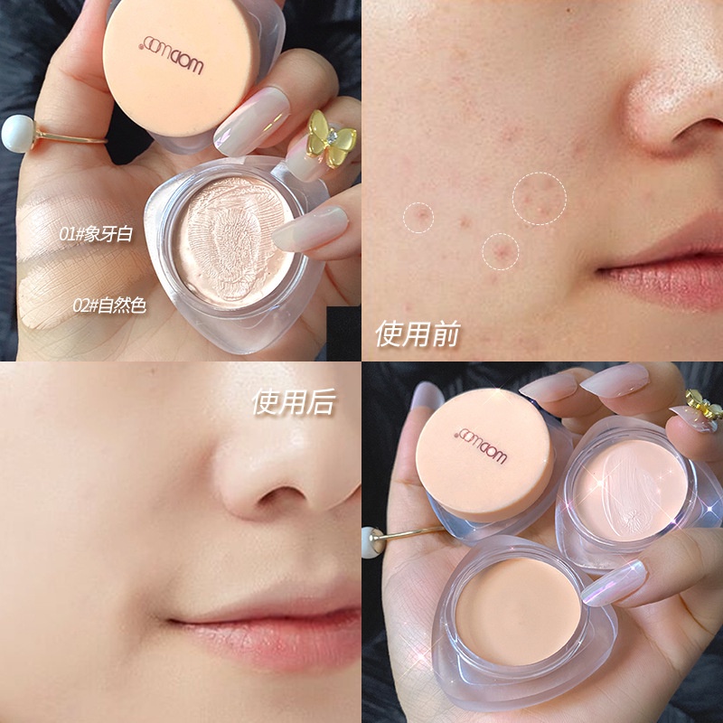 (Hàng Mới Về) Kem Che Khuyết Điểm Wodwod Che Phủ Quầng Thâm / Mụn / Nếp Nhăn Hoàn Hảo