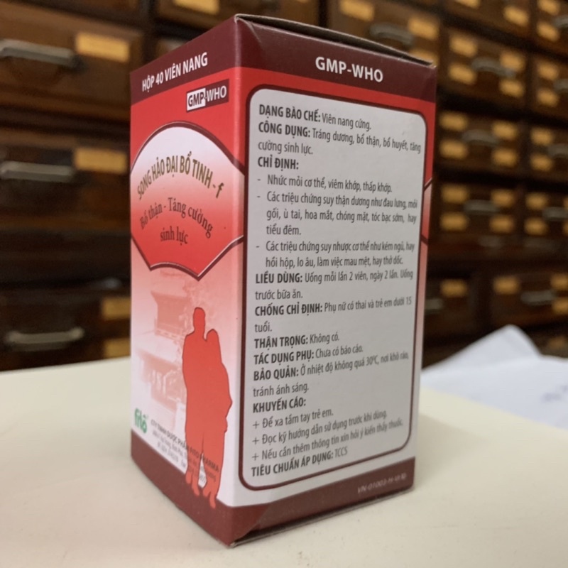 Bổ Thận Dương - Tráng dương, bổ thận, bổ huyết, tăng cường sinh lực - Song Hảo Đại Bổ Tinh f