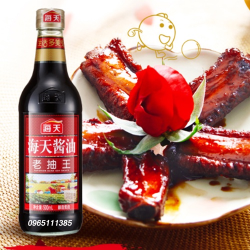 Hắc Xì Dầu [Xì Dầu Đen] 500ml - Tẩm ướp, tạo màu cực đẹp