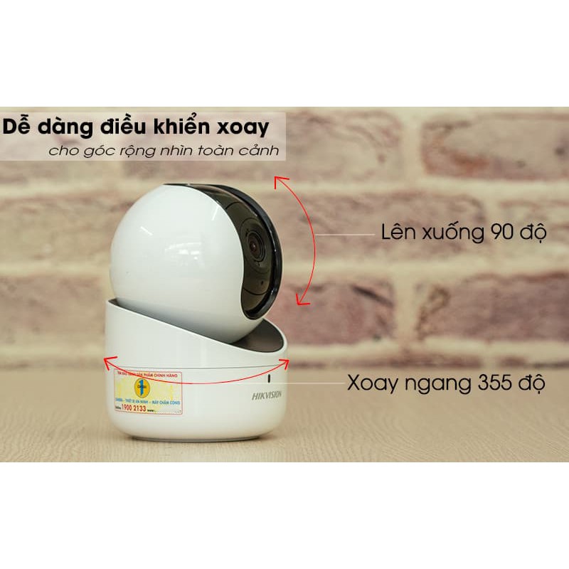 [Mua lẻ được giá sỉ] Camera Wifi xoay 360 độ Hikvision DS-2CV2Q21FD-IW Full HD 1080P - Hàng chính hãng bán số 1 thế giới | BigBuy360 - bigbuy360.vn