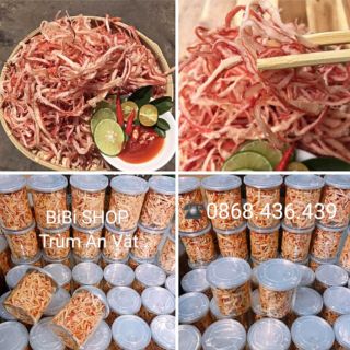 MỰC XÉ SỢI HẤP NƯỚC DỪA--500gr