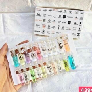 Set dầu thơm mini 20 tuýp