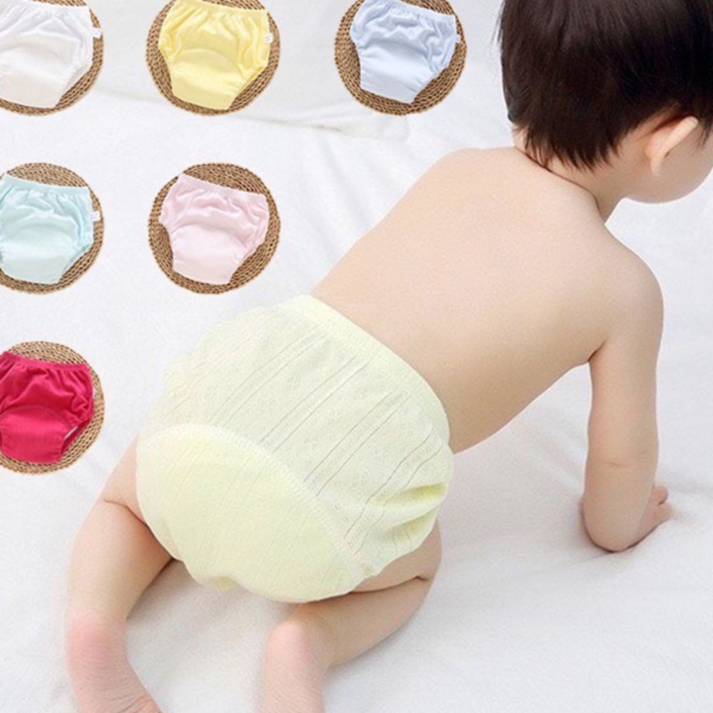 Bỉm vải 6 lớp cao cấp chất liệu vải mềm mịn, thoáng mát dành cho các bé từ 4-18kg