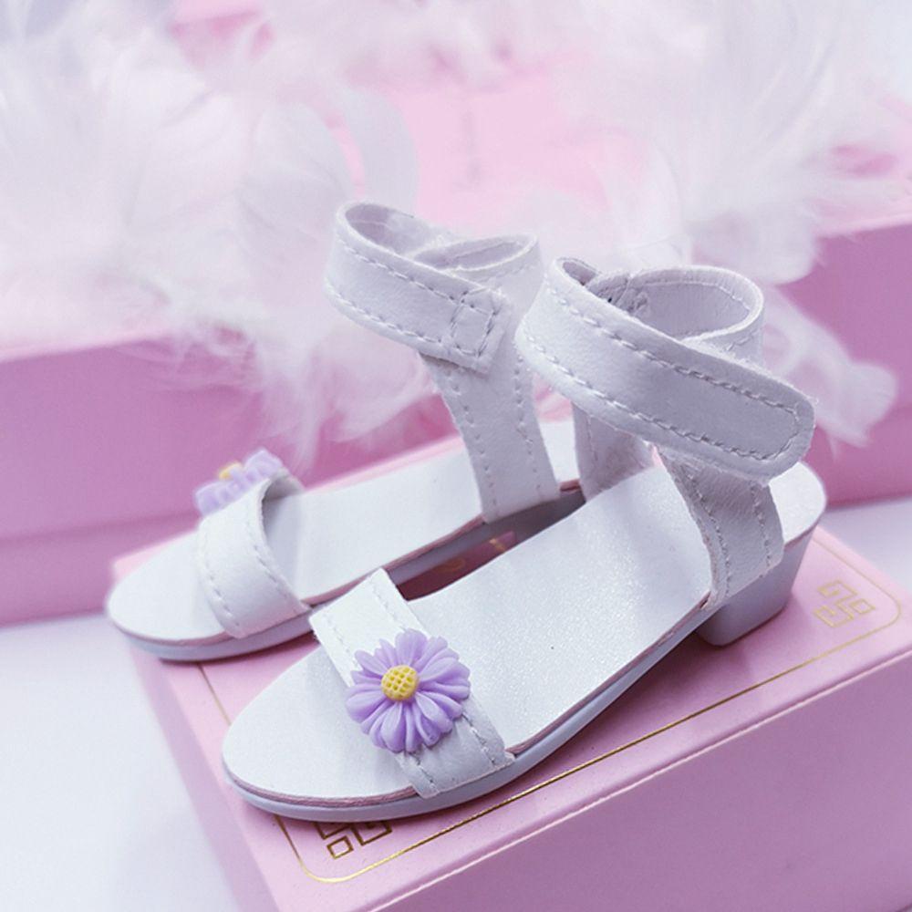 Giày Vải Da PU Màu Cầu Vồng Cho Búp Bê 7.8CM Có 5 Kiểu