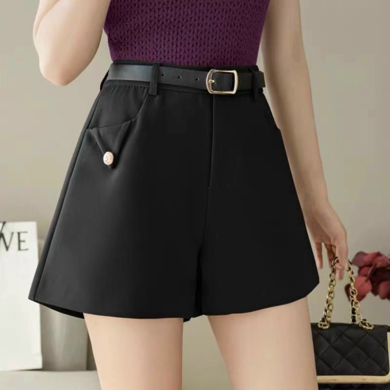 Quần short đùi nữ cạp cao  kaca CV0003 1hittop
