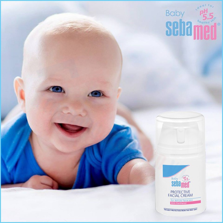 [CHÍNH HÃNG] Kem Bảo Vệ Da Và Trị Chàm Sữa Cho Trẻ Em Sebamed Ph5.5 50Ml Đức | An Toàn | Hiệu Quả