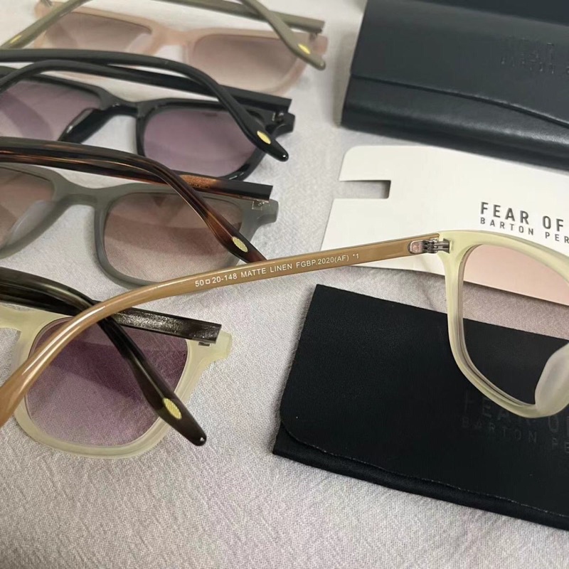 ✨ - Kính Mắt Fog x Barton Pereira Chống Loá Thời Trang Cho Nam Nữ || Fear Of God Sunglasses Optical Unisex