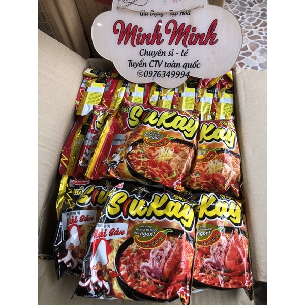 Mì SiuKay trộn, nấu 128g đủ vị