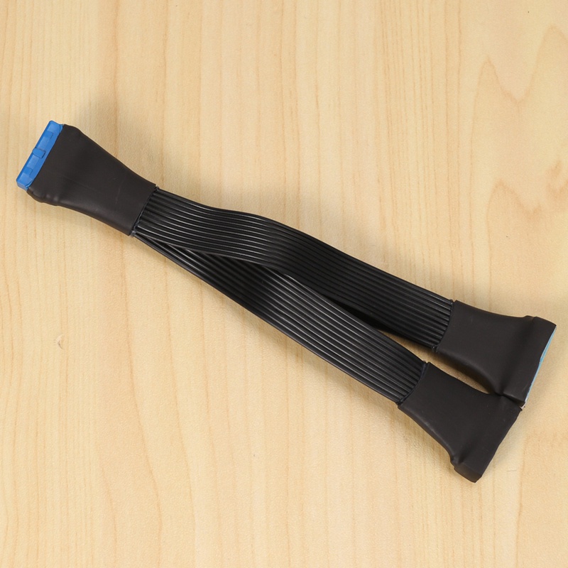 Cáp Mở Rộng Bo Mạch Chủ USB3.0 19Pin 20Pin 19-Pin 20-Pin 1 Sang 2 Power 12CM