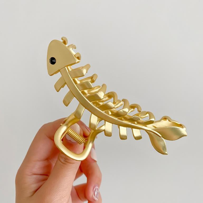 Kẹp Tóc Càng Cua SOLANO Kẹp Tóc Hàn Quốc Hình Xương Cá Thời Trang Xinh Xắn Dành Cho Nữ FA-001279