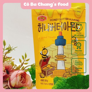 Hạnh nhân mật ong Hàn Quốc 200g