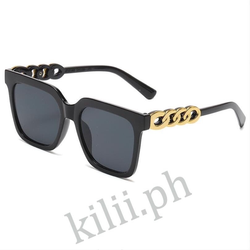 Kilii Kính Mát Gọng Vuông Phong Cách Vintage Thời Trang