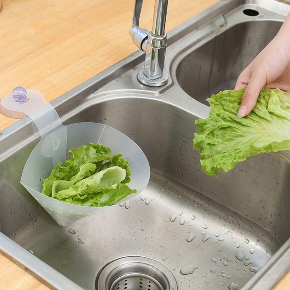 Phễu Lọc Rác Tự Đứng Gấp Gọn Chống Nghẹt Cho Bồn Rửa Chén / Nước Trái Cây / Súp