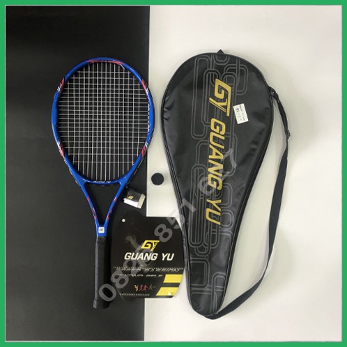 Vợt Tennis Guangyu Sợi Carbon Siêu Nhẹ Cao Cấp