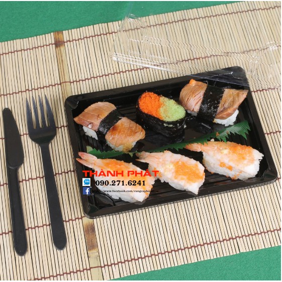 50 Hộp đựng SUSHI ST-4 - Hộp đựng bánh mứt ST4