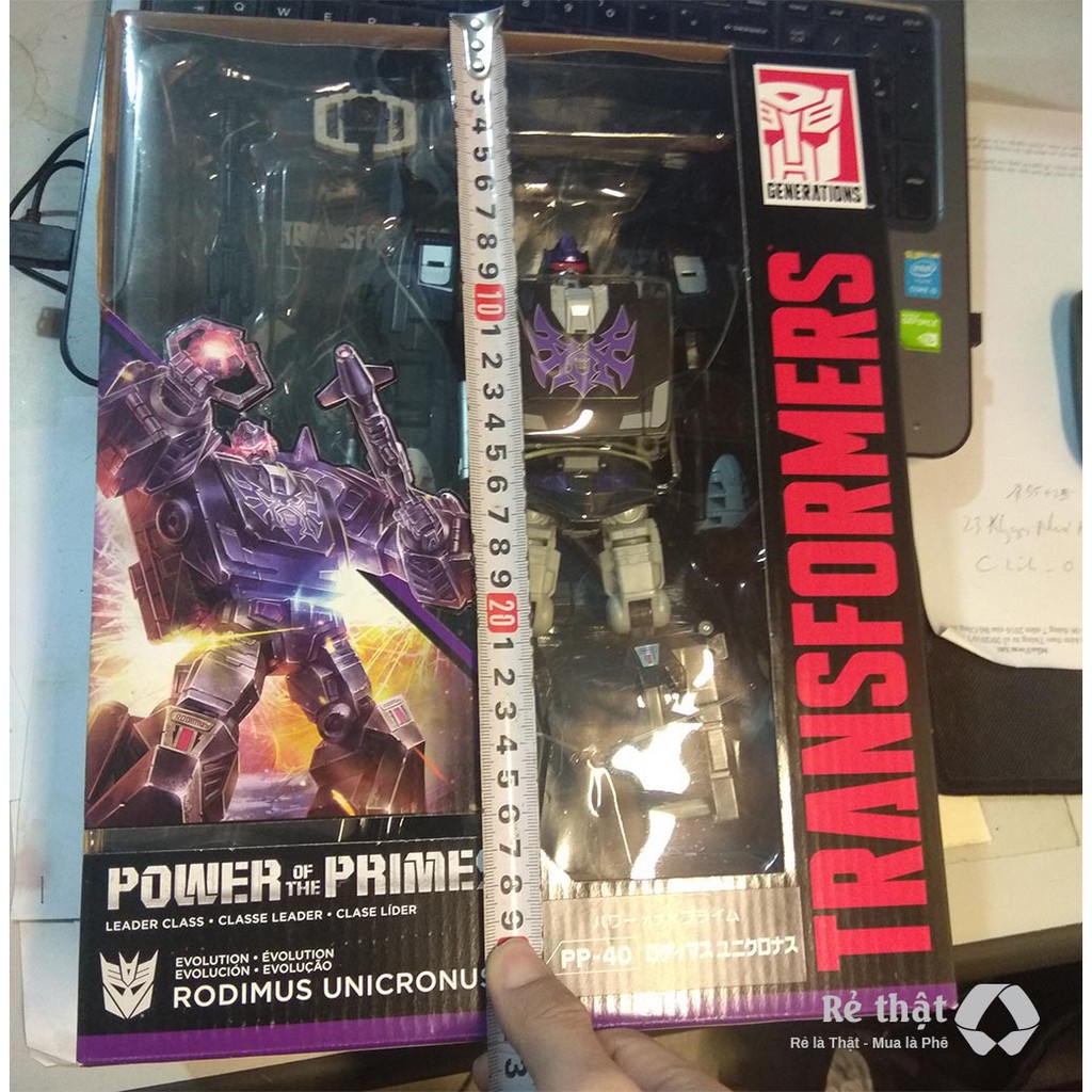 Đồ Chơi Robot Transformers Power Of The Primes Leader PP-40 - Rodimus Unicronus (Box)