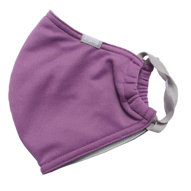 Khẩu trang nhỏ chống nắng UPF50+ zigzag MAS00119 (Purple) | BigBuy360 - bigbuy360.vn