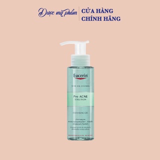 ✅ gel rửa mặt eucerin cho da dầu mụn - eucerin acne oil control pro acne solution cleansing gel 200ml