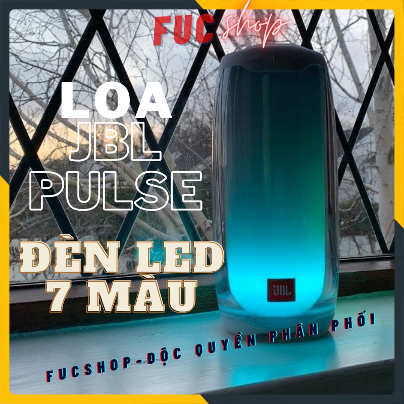 Loa bluetooth mini nghe nhạc giá rẻ Pulse 4 Plus 1:1 Đèn Led đổi màu theo điệu nhạc