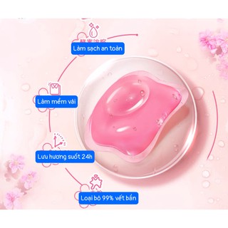 Viên nước giặt Omo Decor 4.0